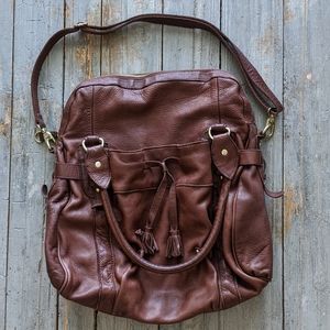 Anthropologie Schuler & Sons Leather Crossbody Bag